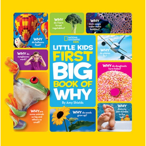 (영문도서) National Geographic Little Kids First Big Book of Why Hardcover, National Geographic Kids, English, 9781426307935