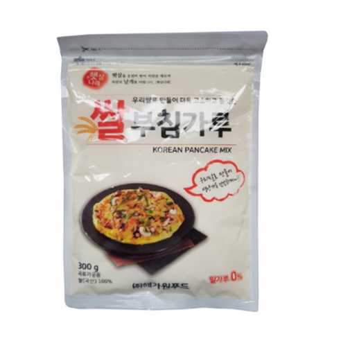 해가원 쌀부침가루, 300g, 4개