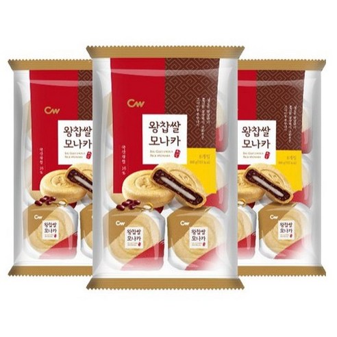 청우식품 왕찹쌀모나카