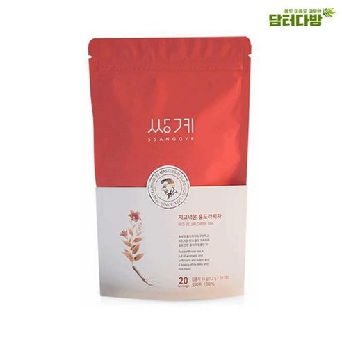 신파우치_찌고덖은 홍도라지차 20티백, 1.2g, 20개입, 2개