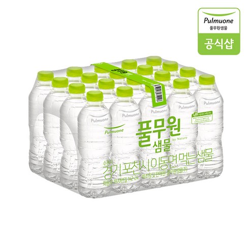 풀무원샘물 생수 무라벨, 330ml, 40개