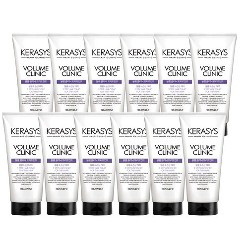 케라시스 볼륨 클리닉 헤어트리트먼트, 300ml, 12개
