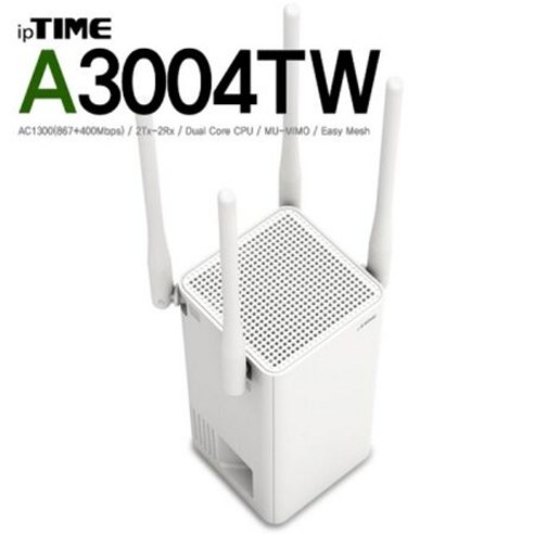 ipTIME(아이피타임) A3004TW 11ac 유무선 공유기, 1개