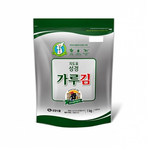 지도표 재래식 가루김 1kg, 1개