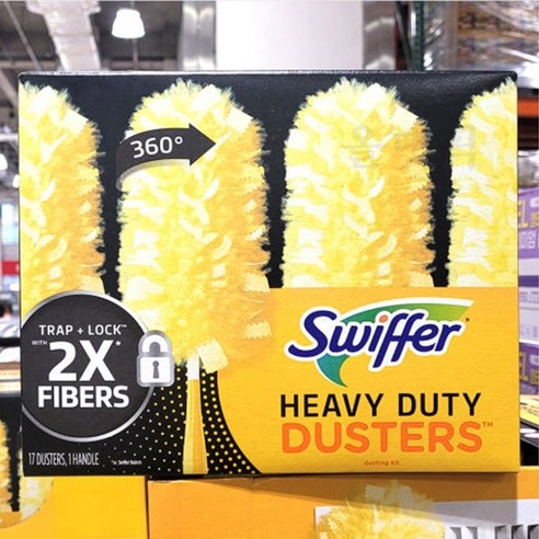 청소 스트레스, 이제 안녕! 스위퍼 먼지 청소포로 먼지 고민 끝! 코스트코먼지떨이