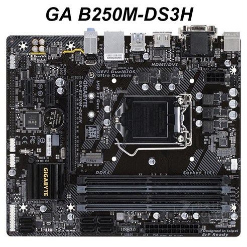 msimagb660m박격포ddr4 기가바이트 ga-b250m-ds3h 오리지널 lga 1151 데스크탑 b250 마더보드 b250m-ds3h ddr4 usb3.0 sata3에 사용 Best Top5