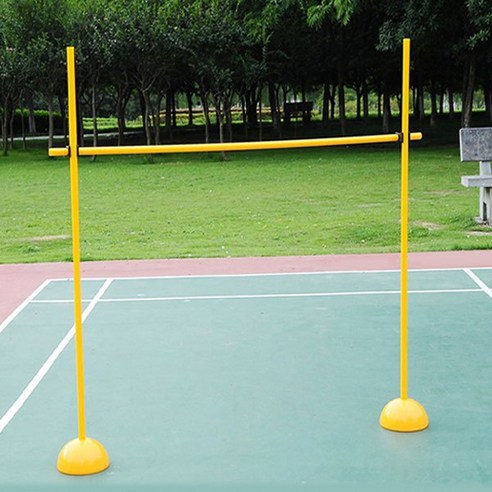 언제 어디서나 즐기는 운동과 즐거움, FOOI 휴대용 림보 허들 높이뛰기 세트