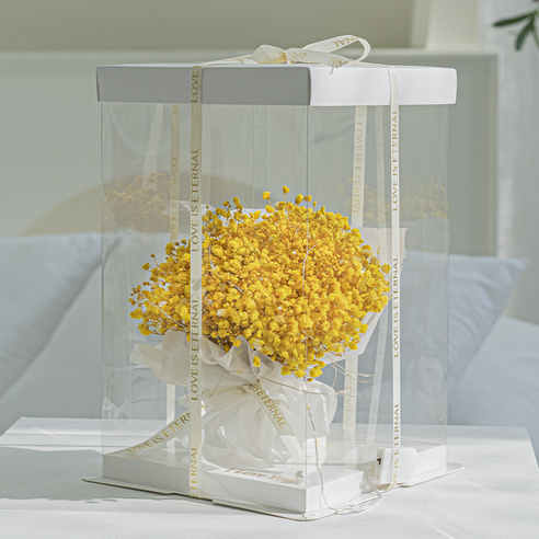 이벤트의 화려함과 기억에 남는 추억을 위한 이벤트용 시들지 않는 안개꽃 다발