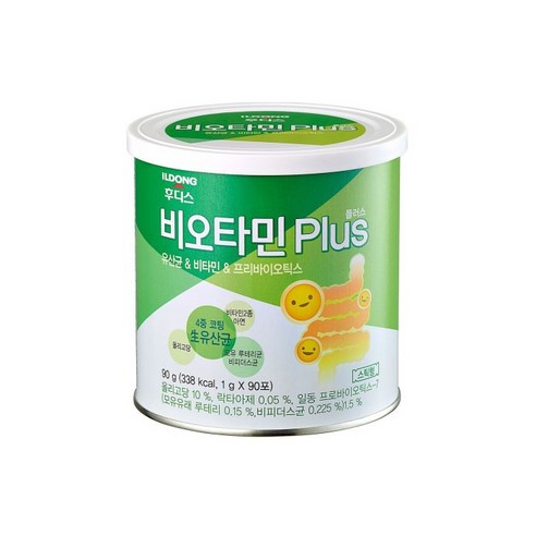 일동후디스 비오타민 플러스 프리바이오틱스 90p, 1통(90포)x3, 1g