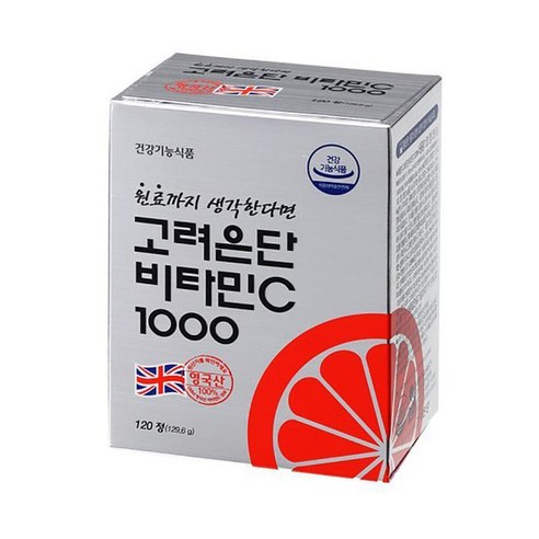 고려은단 비타민C 1000 1080mg 120정, 1개, 상세페이지 참조 고려은단 비타민C 1000 1080mg 120정, 1개, 상세페이지 참조