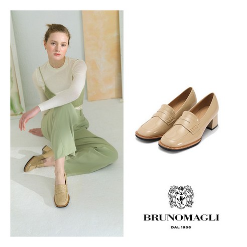 [브루노말리] ○ 페이턴트 레더 펌프스