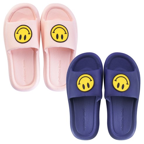 어나더디 스마일 슬리퍼, 핑크(여) + 네이비(남)