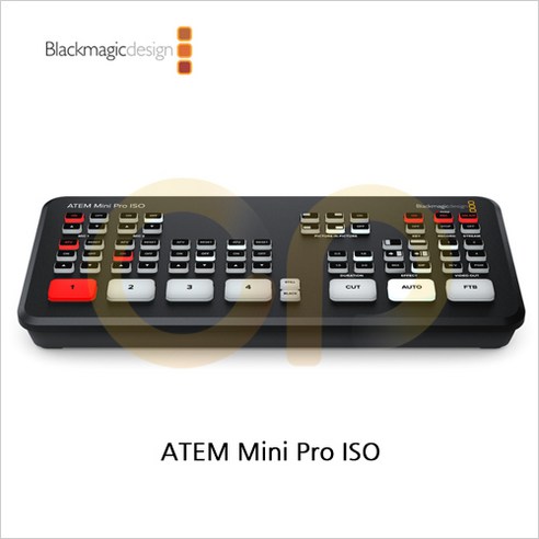 [블랙매직] ATEM Mini Pro ISO 4채널 HDMI 스위쳐