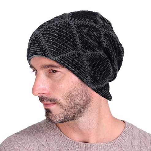 유로여피 남자 와치캡 니트 롱 비니는 따뜻한 겨울용 모자로 매우 만족스러운 제품입니다.