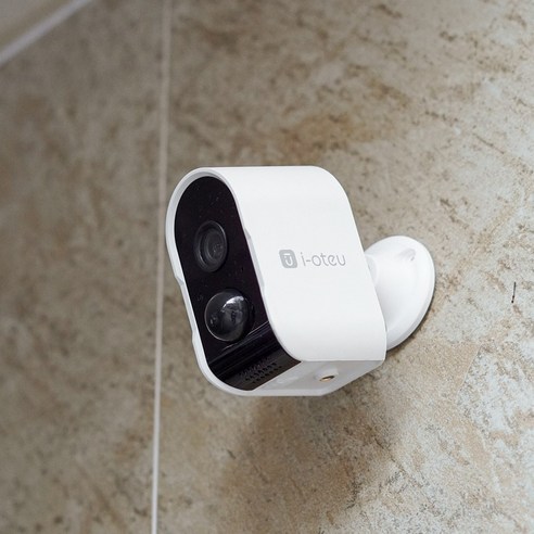 아이오트 2K QHD 무선 보안 스마트 홈 카메라 현관 CCTV 실내외겸용 S6, 화이트, 1개