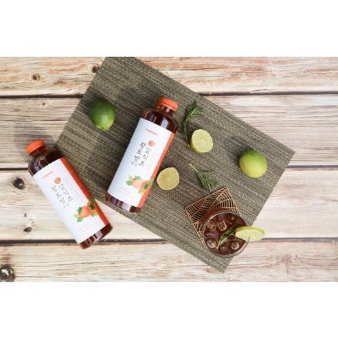 황토방 3년 숙성 천연발효식초 발효애 감식초 900ml, 1개