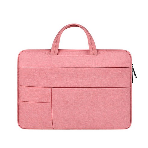 여행 멀티 포켓 노트북 가방, 핑크색