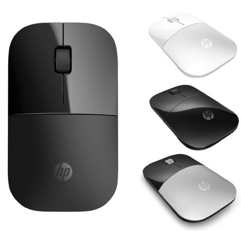 HP Z3700 무선 마우스 화이트 블랙
