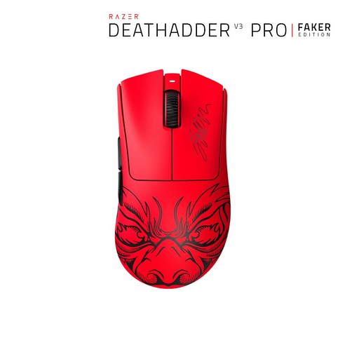   레이저 DeathAdder V3 Pro Faker Edition 마우스 RZ01-0463, 혼합색상