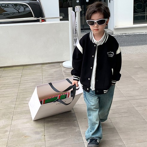 아동 바시티 자켓 야구점퍼