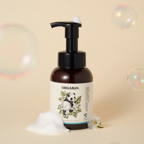 자연의 순수함으로 아기 엉덩이를 부드럽게, 오가본 씨앗품은 유기농 엉덩이 클렌저