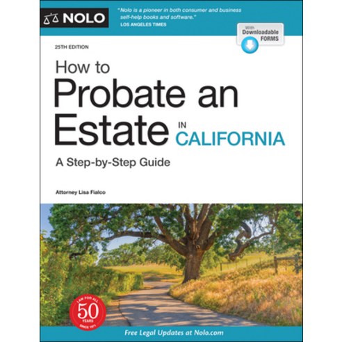 How to Probate an Estate in California Paperback, NOLO, English, 9781413328424