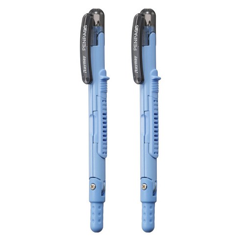 레이메이 펜파스 샤프심용 0.5mm 블루, 2개