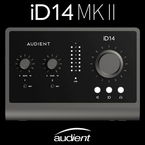 [당일발송] AUDIENT ID14 MK2 루프백 오인페 오디언트 오디오 인터페이스