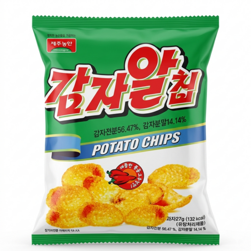 제주농연 감자알칩 매콤한 볶음 고추장맛