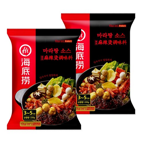 하이디라오 마라탕 소스, 220g, 15개