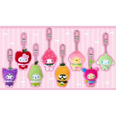 앙증맞은 매력에 퐁당! 산리오 치비토모 과일 친구들과 함께하는 달콤한 상상 산리오치비토모