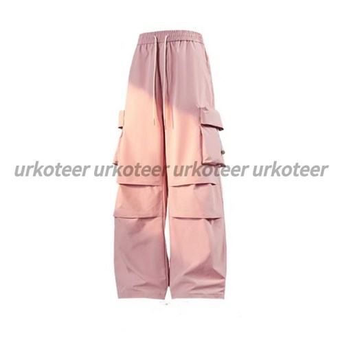 [서역 아웃도어] 남여공용 등산바지 바람막이 방수 멀티포켓 카고 배기 트레이닝복 패션 urkoteer-2024-QQ-10-28