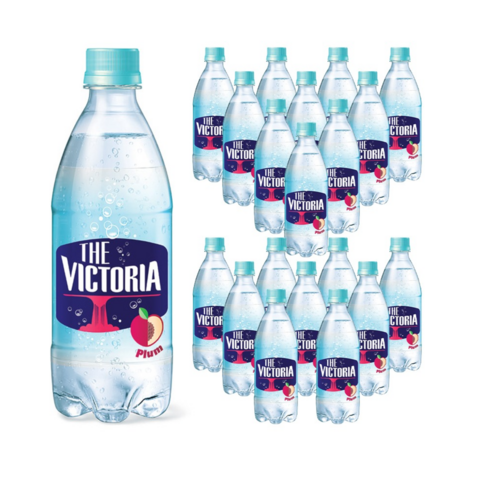 웅진빅토리아 자두 탄산수, 40개, 500ml