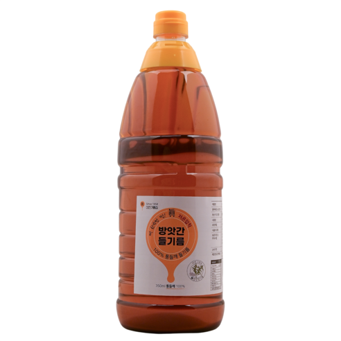 60년전통 대전기름집 100% 통들깨 대용량 들기름, 1개, 1.8L