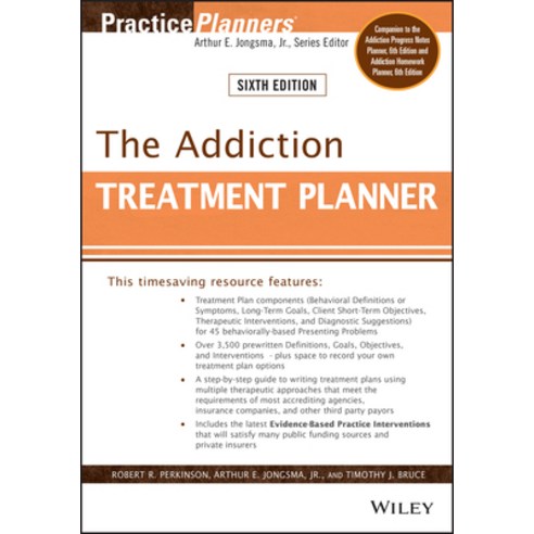 (영문도서) The Addiction Treatment Planner Paperback, Wiley, English, 9781119707851