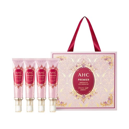 안전포장 발송 AHC 아이크림 시즌11 선물세트 40ml x 4개 + 쇼핑백 안전포장 발송 AHC 아이크림 시즌11 선물세트 40ml x 4개 + 쇼핑백