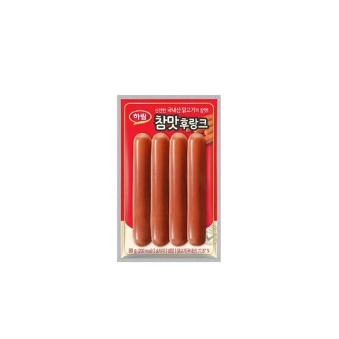 하림 참맛 후랑크 80g x 10봉, 1개