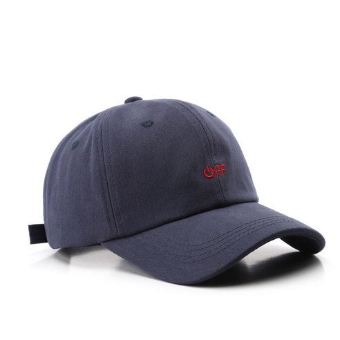 리카 OFF 레터링 자수 볼캡 모자