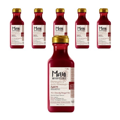 마우이모이스처 아가베 샴푸, 385ml, 6개