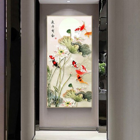 [보석십자수]연년유유 UL-1016 3D 원형 비즈 자수