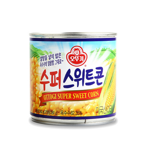 오뚜기 수퍼 스위트콘 통조림, 340g, 3개