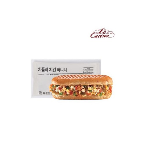 라쿠치나 치폴레치킨 파니니 샌드위치, 라쿠치나 치폴레치킨 파니니 x 3개, 3개