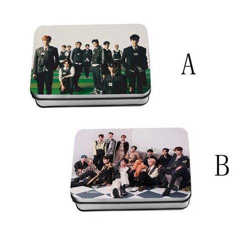 더보이즈 포카 싱글3집 The Boyz MAVERICK앨범 굿즈 포터카드40장 +틴케이스, A+B, MAVERICK앨범 포카 40장