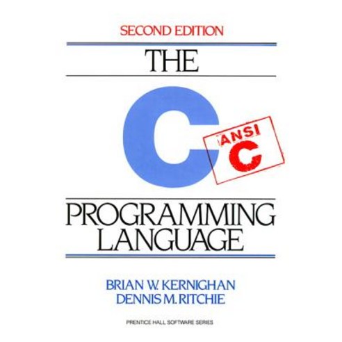 C Programming Language Paperback, Pearson, English, 9780131103627