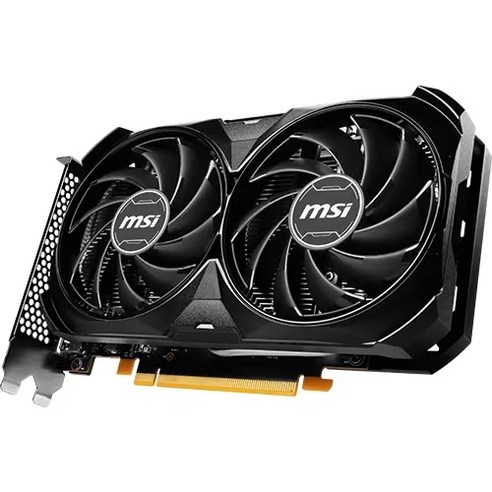 MSI GeForce RTX 4060 Ventus 2X Black OC D6 8GB: High-Performance Graphics Card for Gaming, Editing, and Design