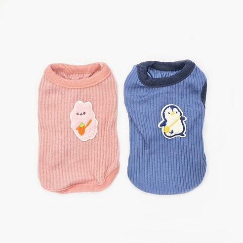 [XXS-XS] 유치원가자 아가옷 애견의류 아기강아지옷, 1개, 노랑가방펭귄