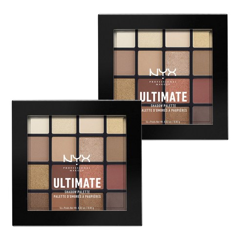 엔와이엑스 얼티미트 섀도우 팔레트 0.83g, 2개, Warm Neutrals