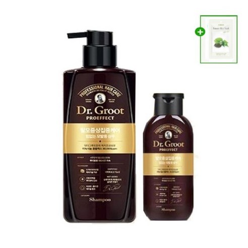 시즌3 닥터그루트 프로이펙트 미녹시놀TM3만PPM 닥터그루트 샴푸 500ml+190ml+로얄젤리1매, 1개