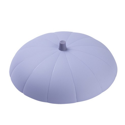 [마미스테이블] 식품용실리콘 뚜껑 덮개(24cm) 다용도 커버 전자렌지 오븐 전용, 라벤더
