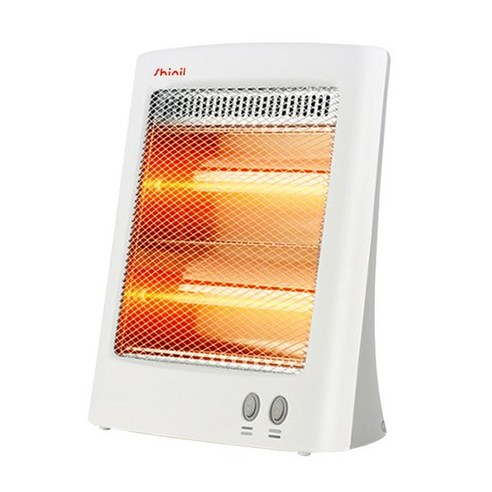 신일 2단 석영관 전기히터 SEH-S2400WS 화이트색 미니전기히터